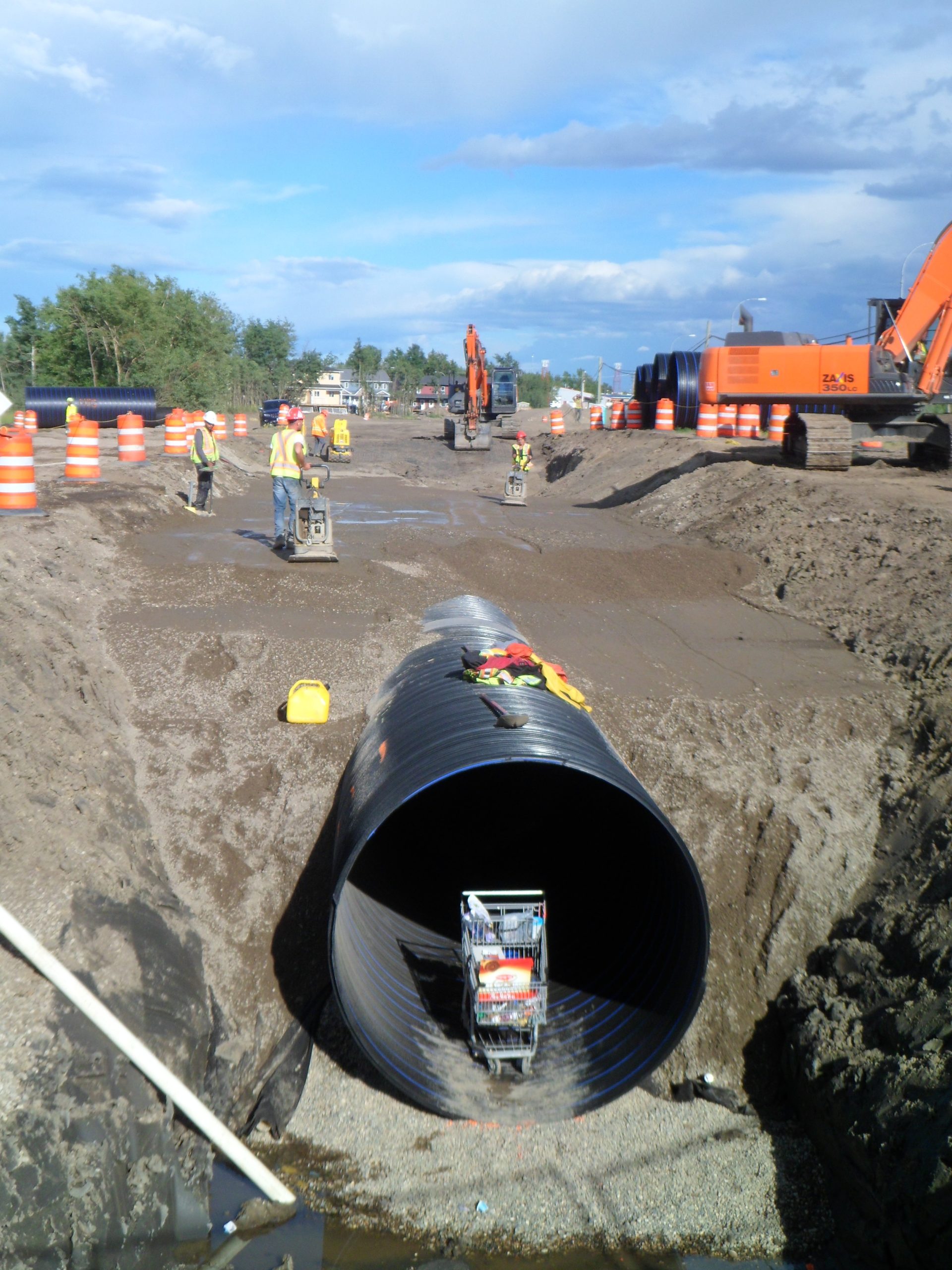 Armtec: Storm Sewer Upgrade in Fort St. John. Project Image 1